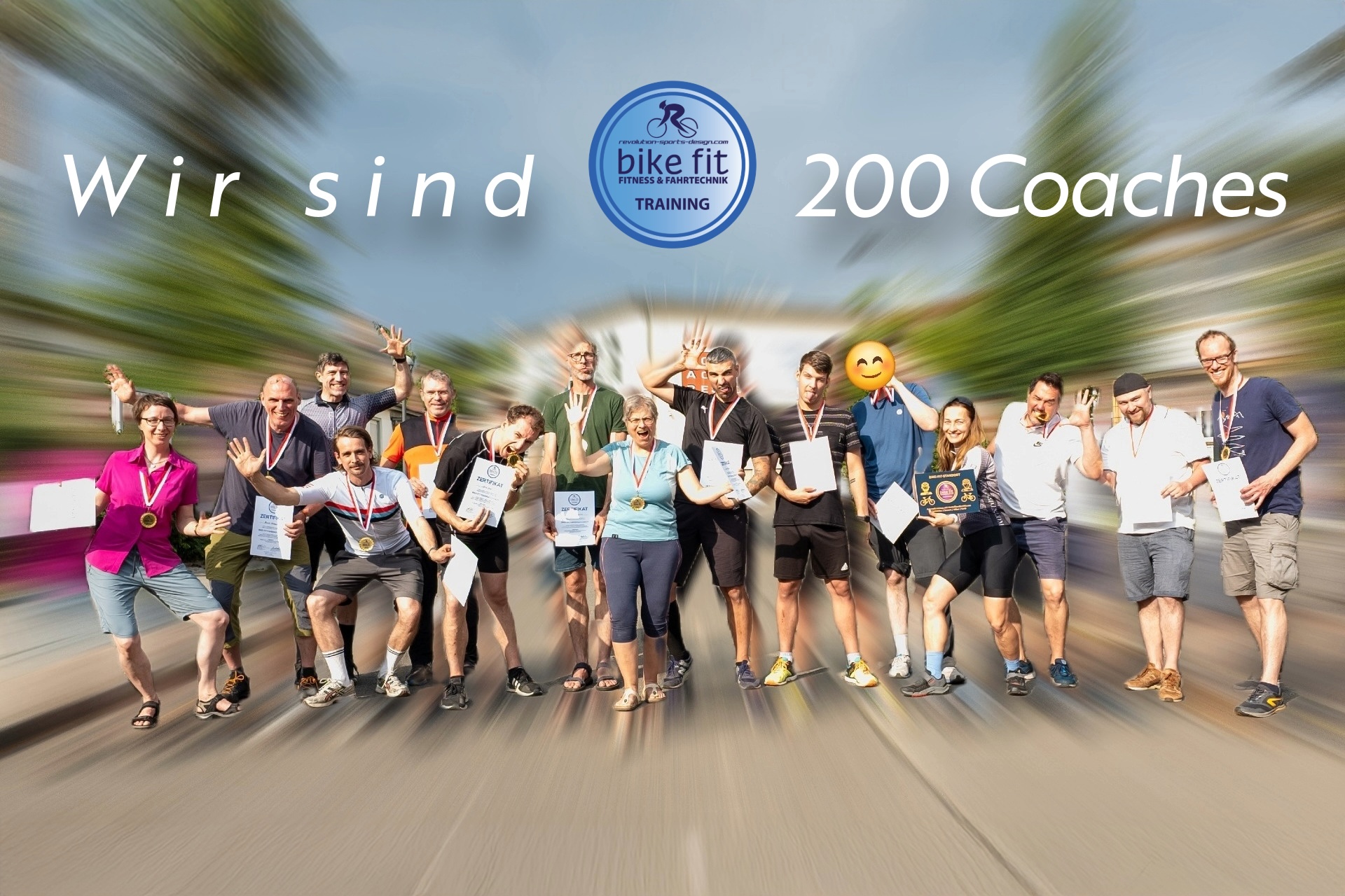 BIKE-FIT-Coach Nr. 200 ausgebildet