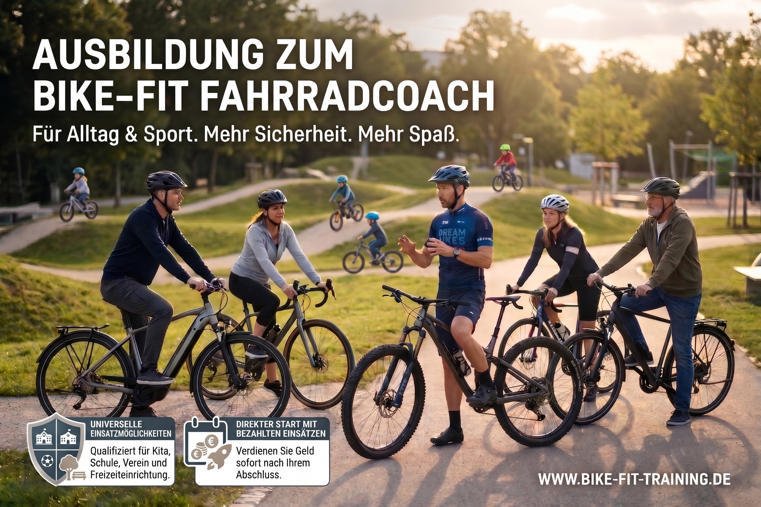 Coachausbildung "BIKE-FIT Fahrrad-Coach" September 2026 (Fördermöglichkeiten bestehen)