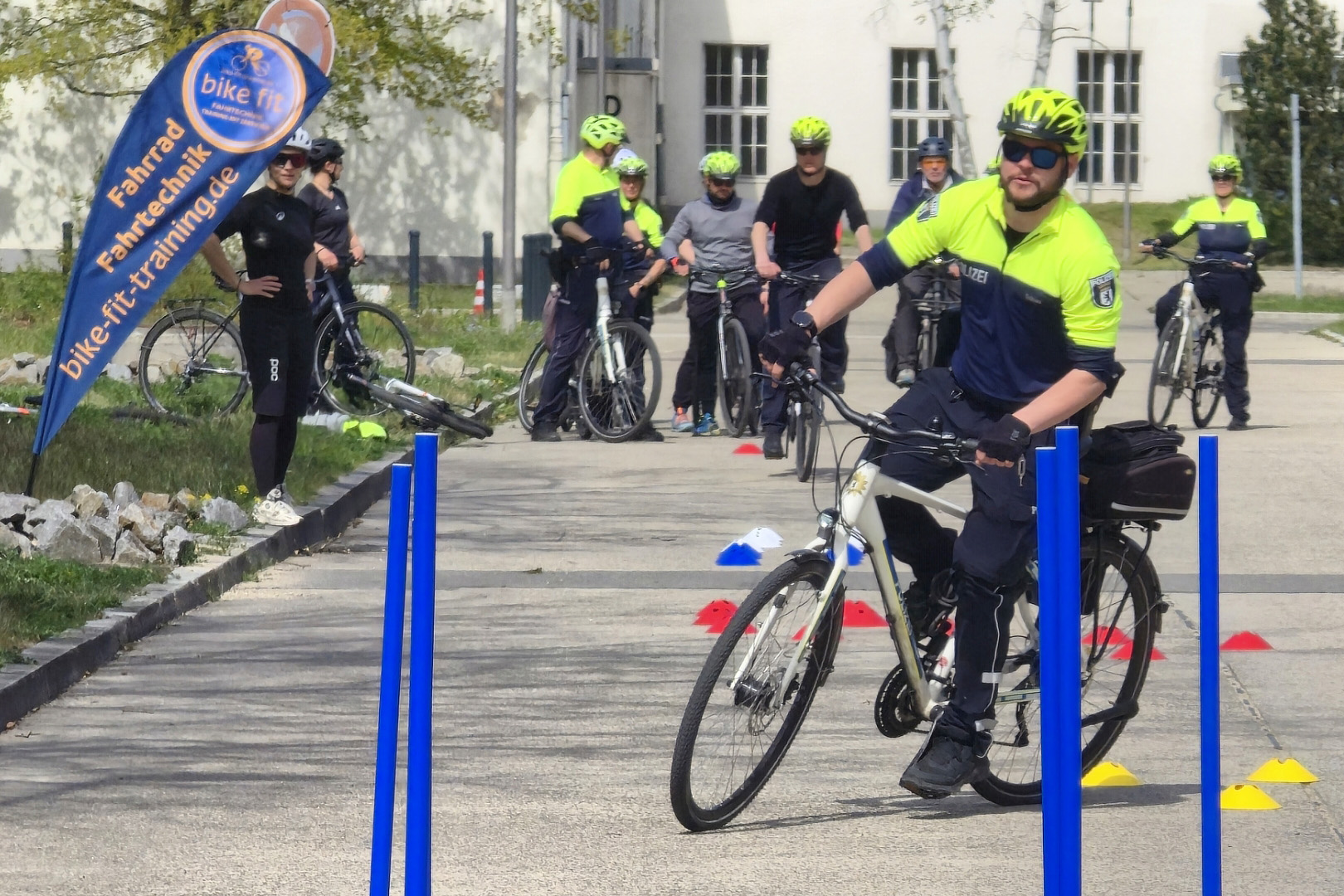 Beginn der Zusammenarbeit mit der Polizei Berlin